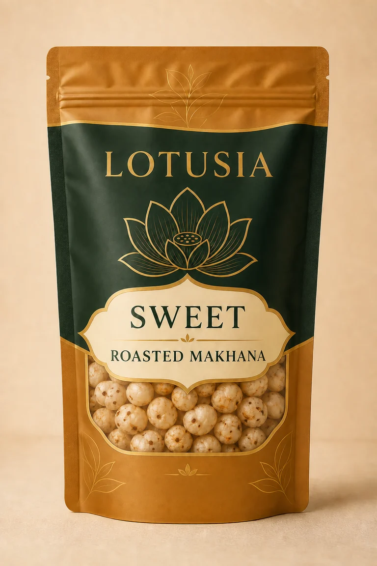 LOTUSIA Sweet Makhana pouch